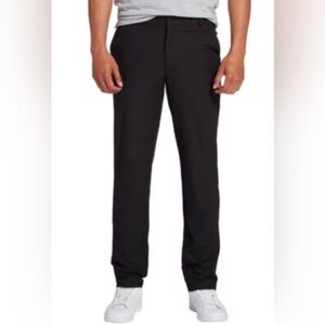 Men's VRST Black Slim Tapered Pants with UV Protection